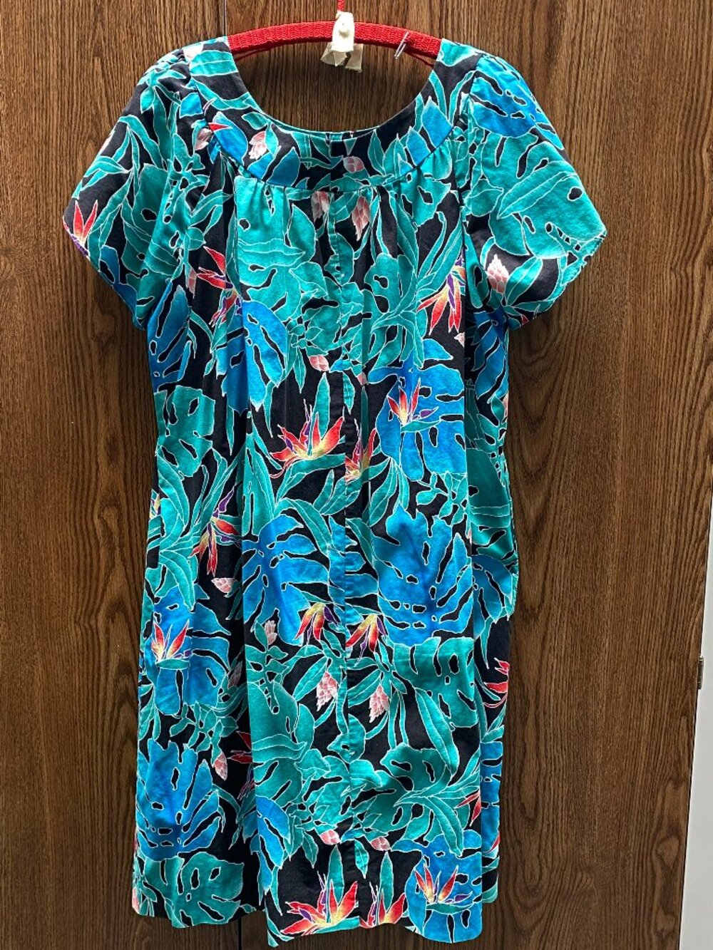 Hilo Hattie Vintage The Hawaiian Original Split Sleeve Dress